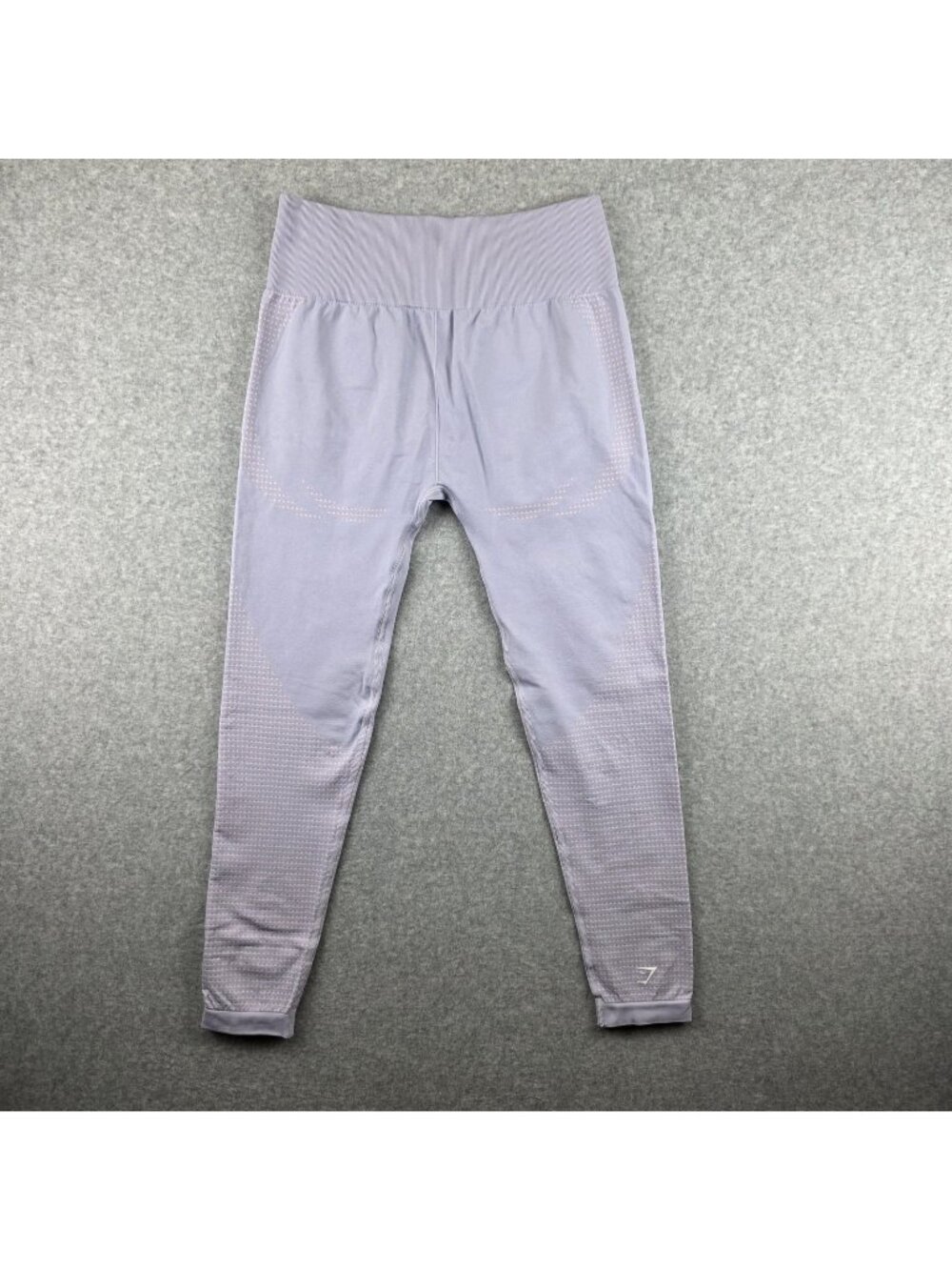Gymshark Seamless Leggings Womens XL Purple Compression High Rise Ankle Active